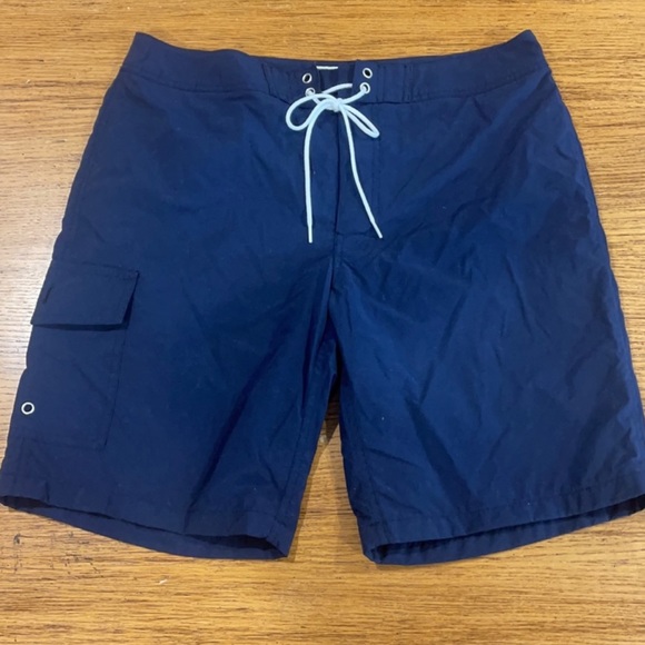 J CREW Men’s Navy Blue Bathingsuit